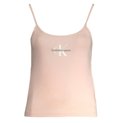 Pink Cotton Tank Top
