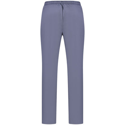 Blue Elastane Pant