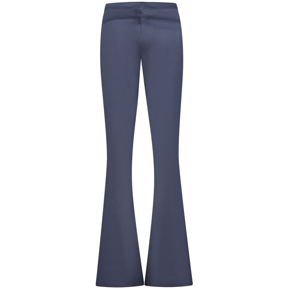Blue Polyester Pant