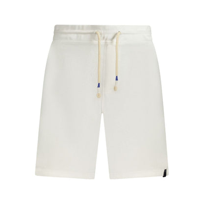White Cotton Men's Sweatpant