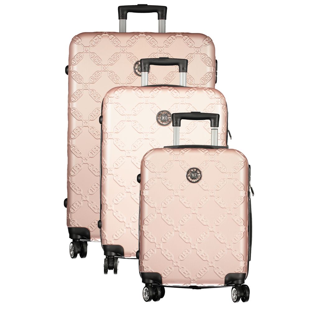 Pink Polyethylene Luggage And Travel