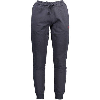Blue Cotton Men's Trouser