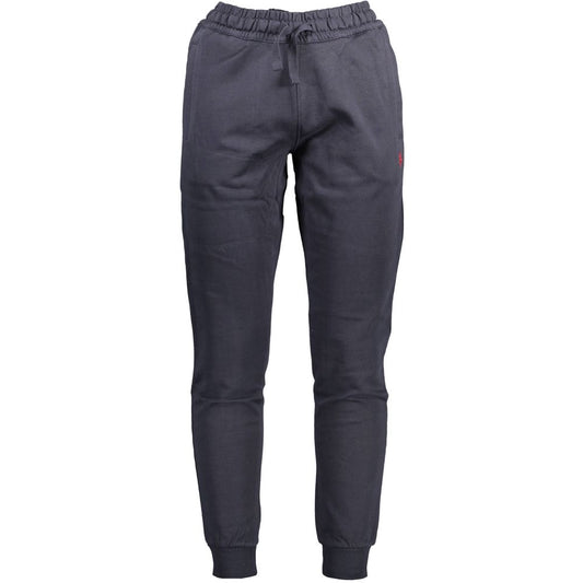 Blue Cotton Men's Trouser