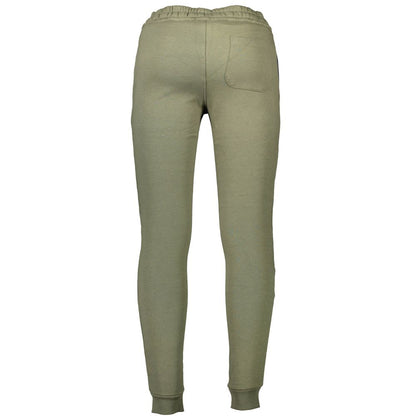 Green Cotton Male Trouser