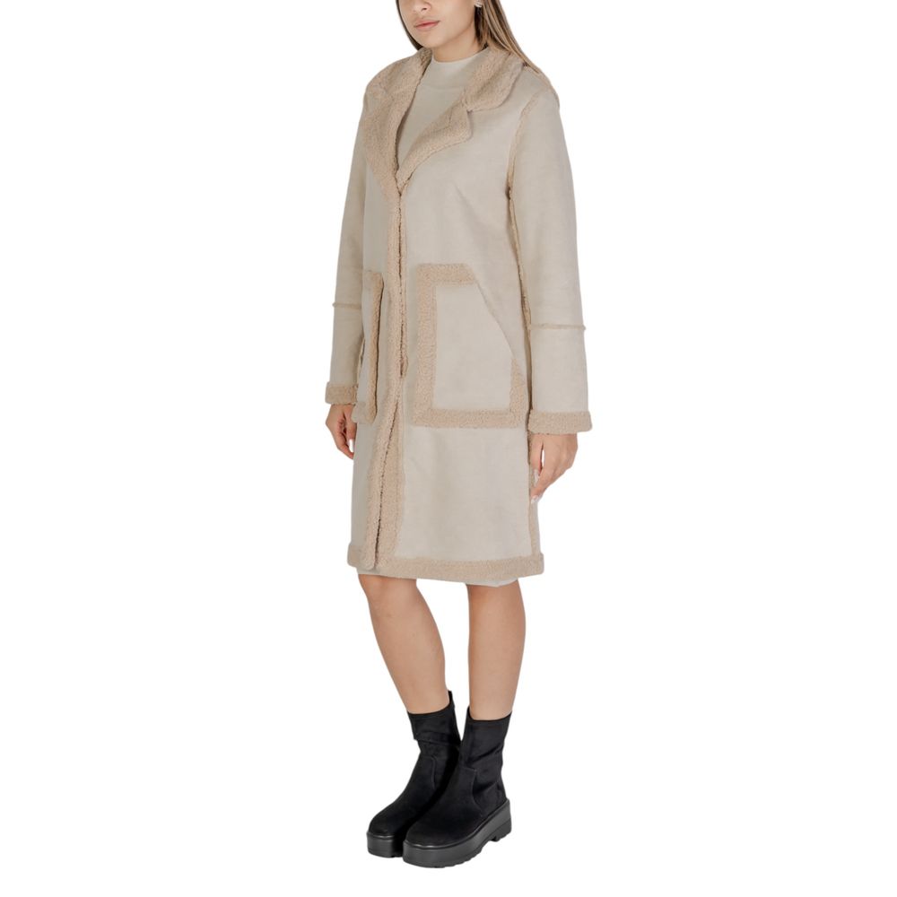 Cream Wool Coat