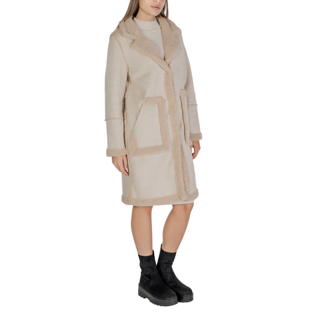 Cream Wool Coat