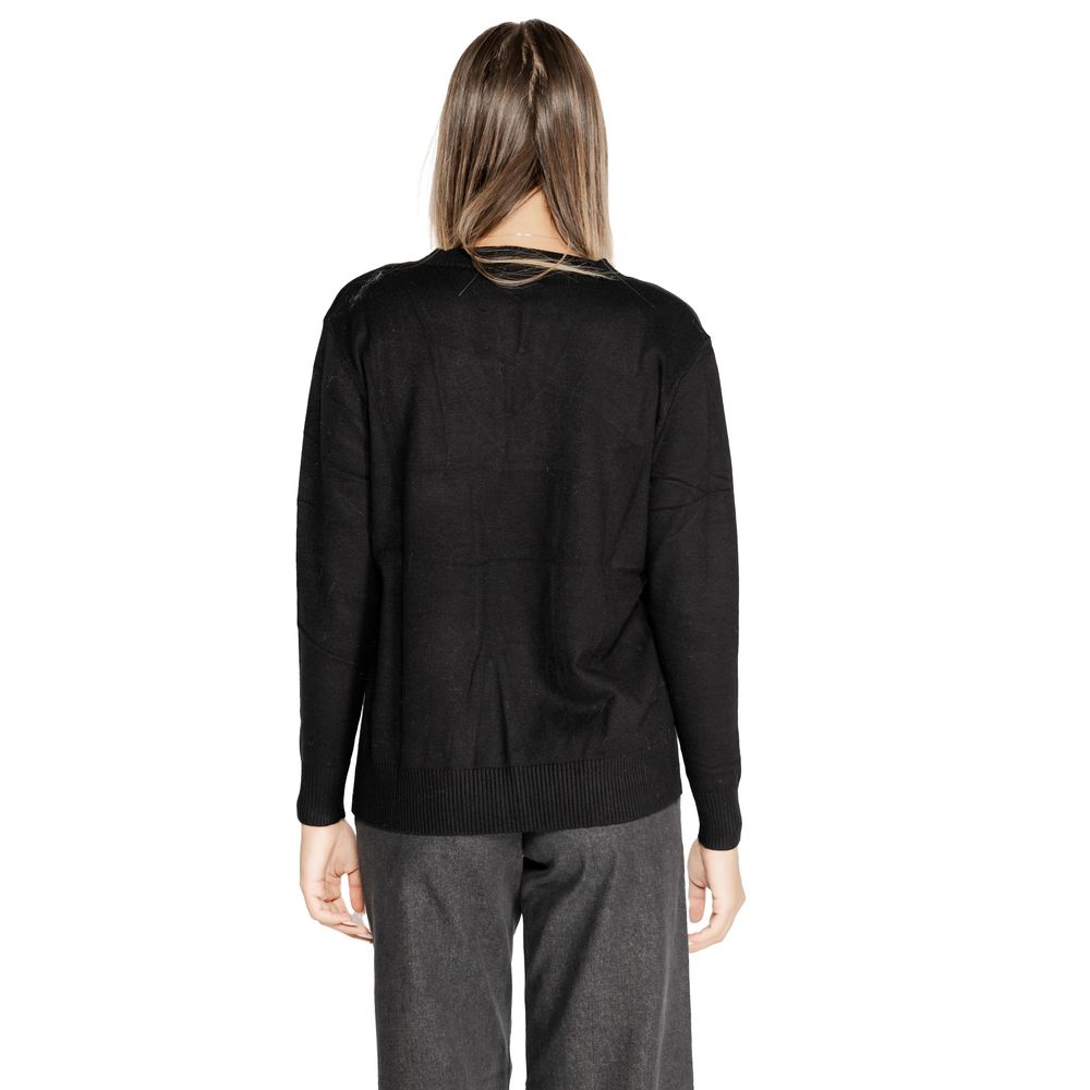 Black Viscose Sweatshirt