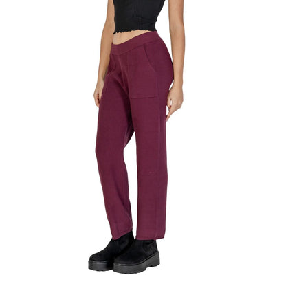 Purple Viscose Pant