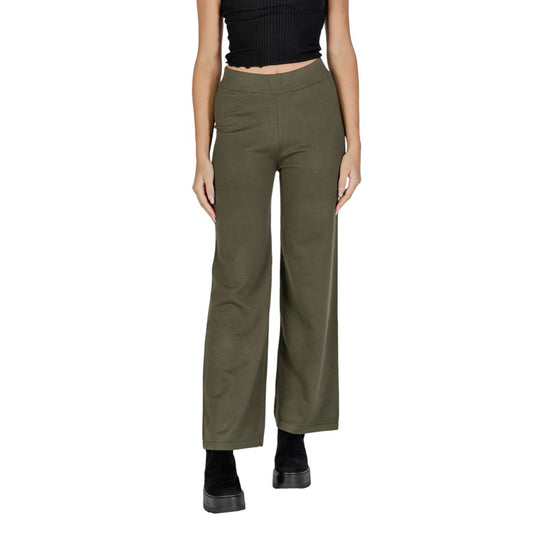 Green Viscose Pant