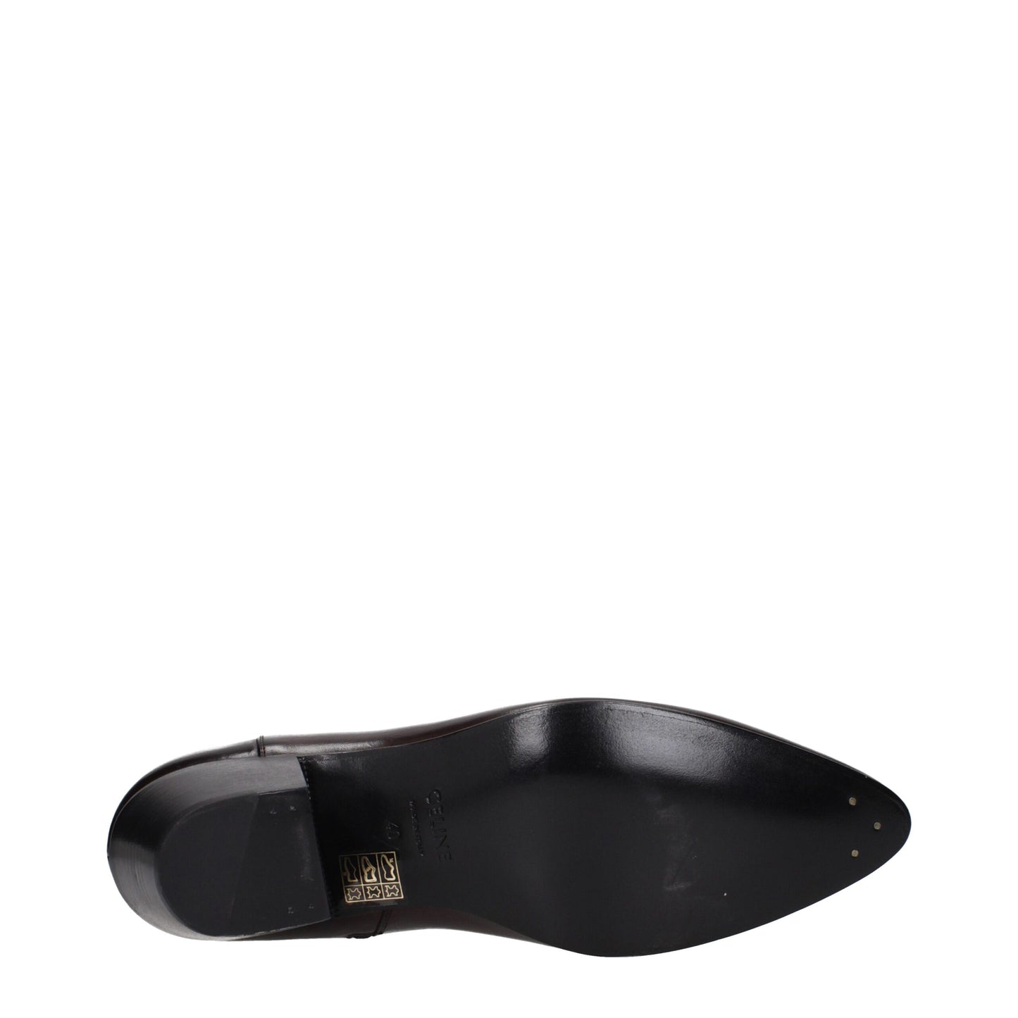 Red Leather Ankle Boots