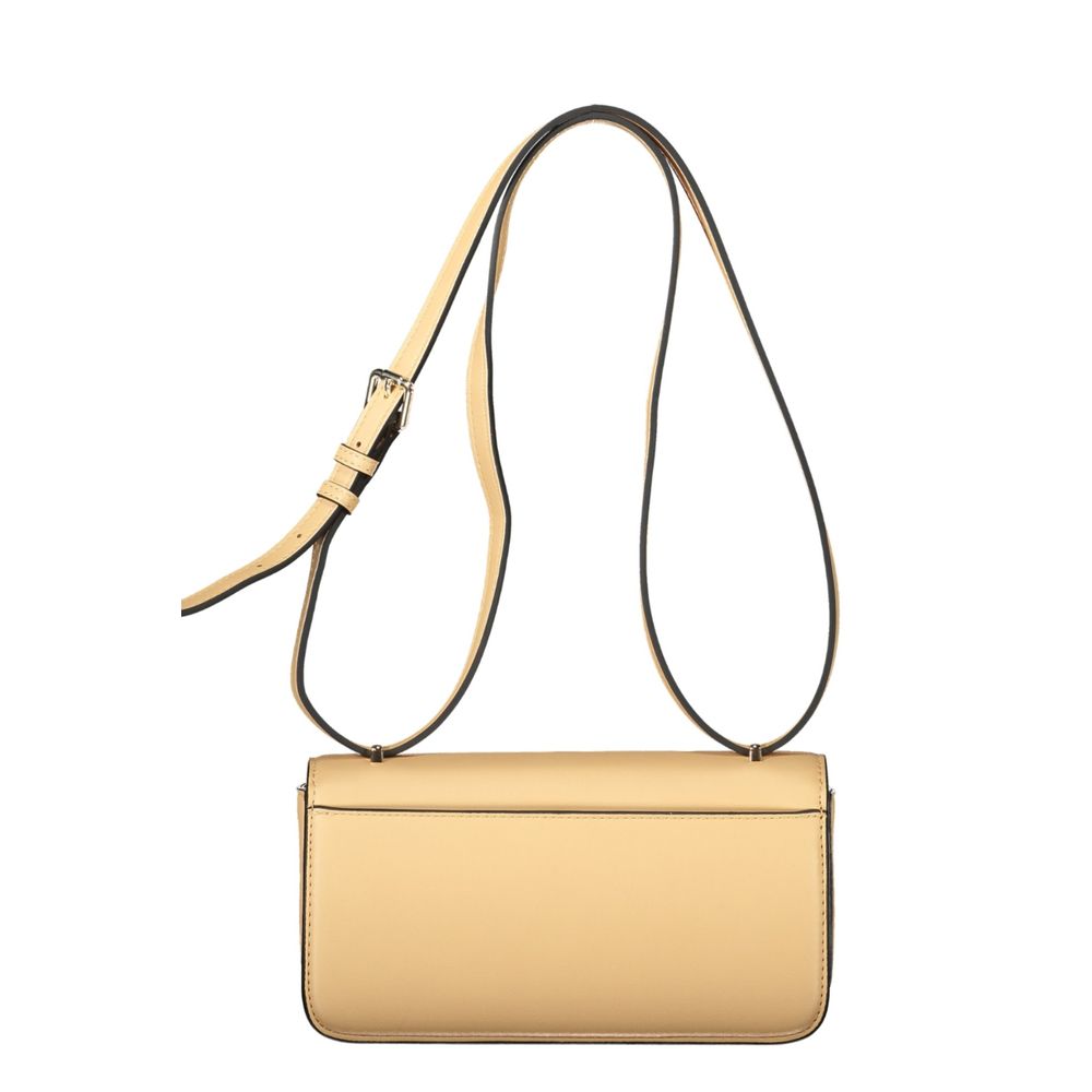 Beige Polyethylene Handbag