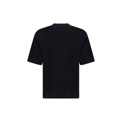 Black Cotton T-Shirt