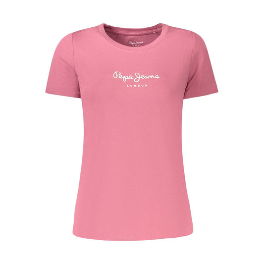 Pink Cotton T-Shirt
