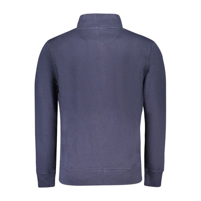 Blue Cotton Men's Sweatshirt