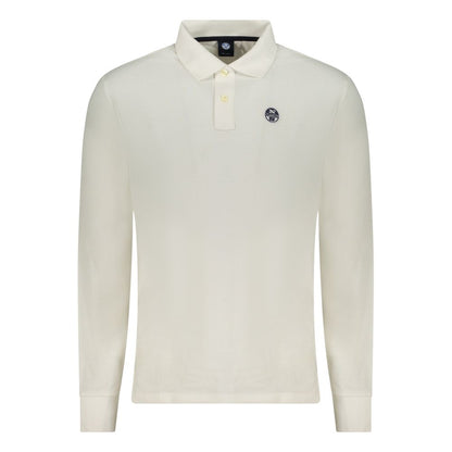 White Cotton Men's Polo Shirt