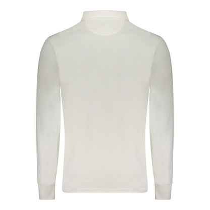 White Cotton Men's Polo Shirt