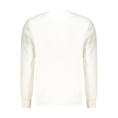 White Cotton Men's Sweatshirt