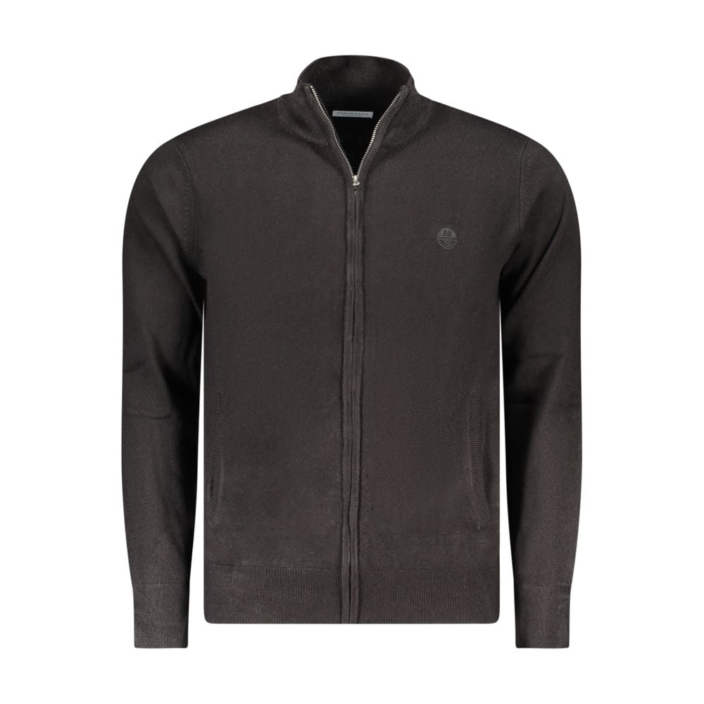 Nero Acrylic Men Cardigan