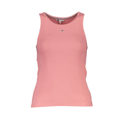 Pink Cotton Tank Top