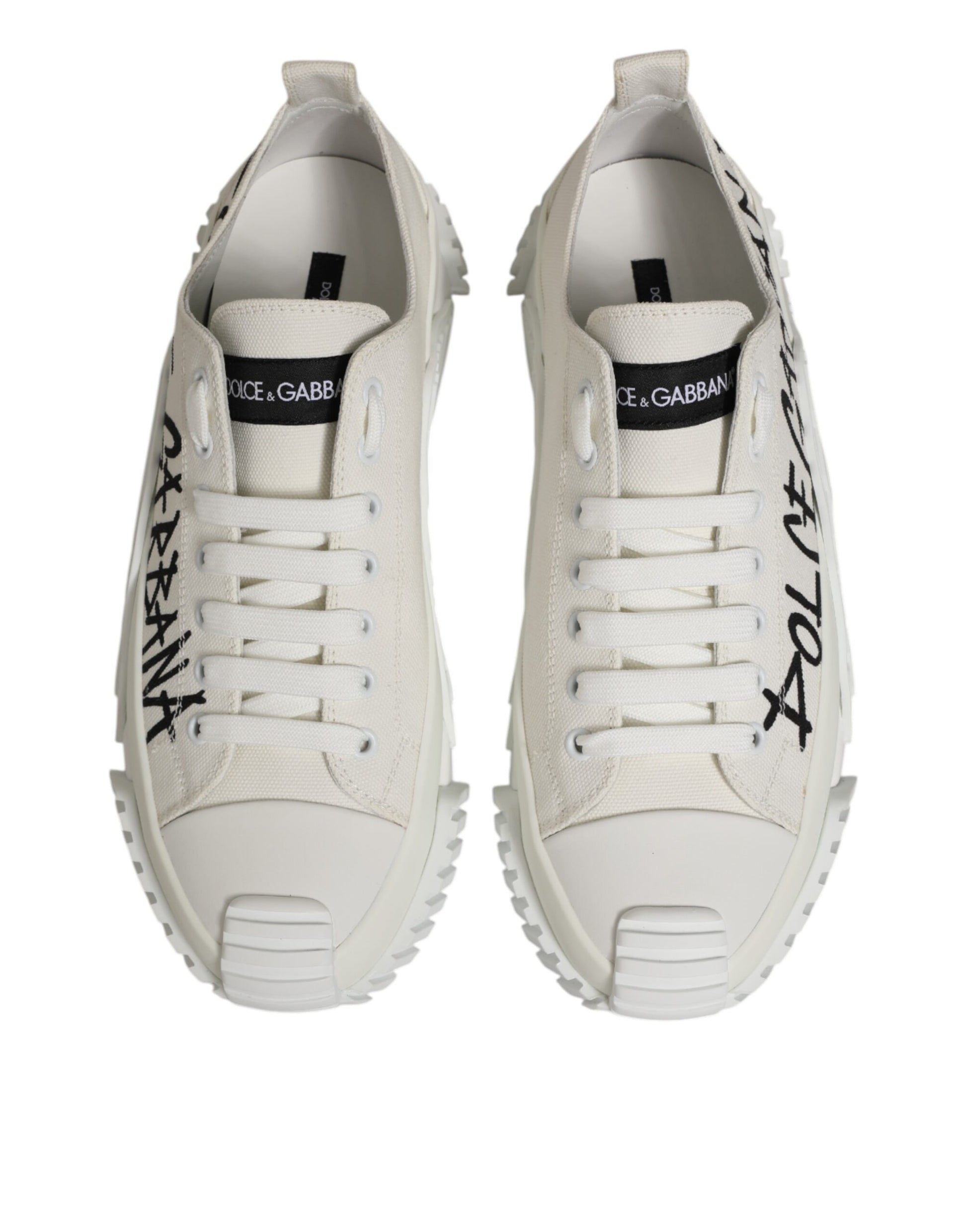 White Cotton NS1 Low Top Sneaker Shoes