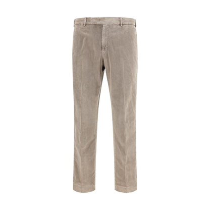 Beige Cotton Pants