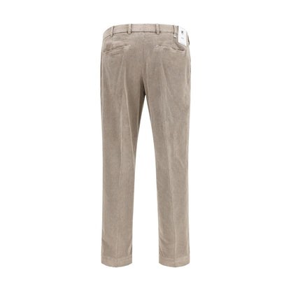 Beige Cotton Pants