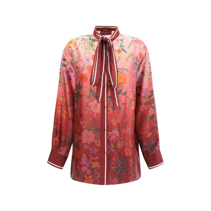Multicolor Silk Pattern Shirt