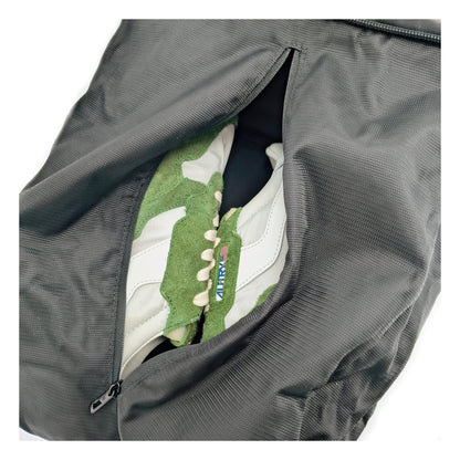 Black Leather Backpack