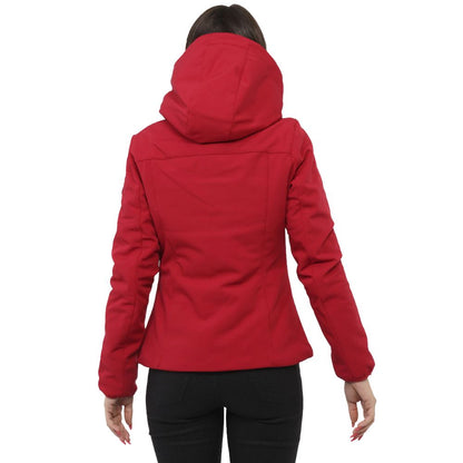 Red Nylon Jackets & Coat