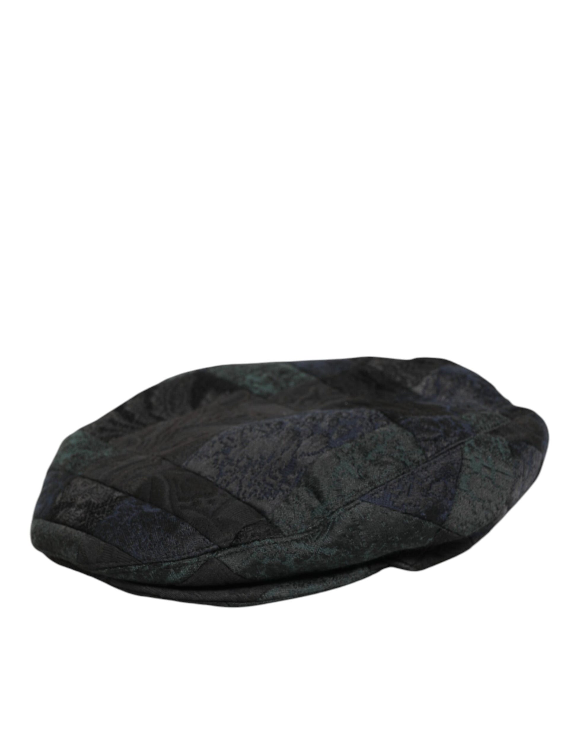 Black Polyester Newsboy Men Cloth Capello Hat