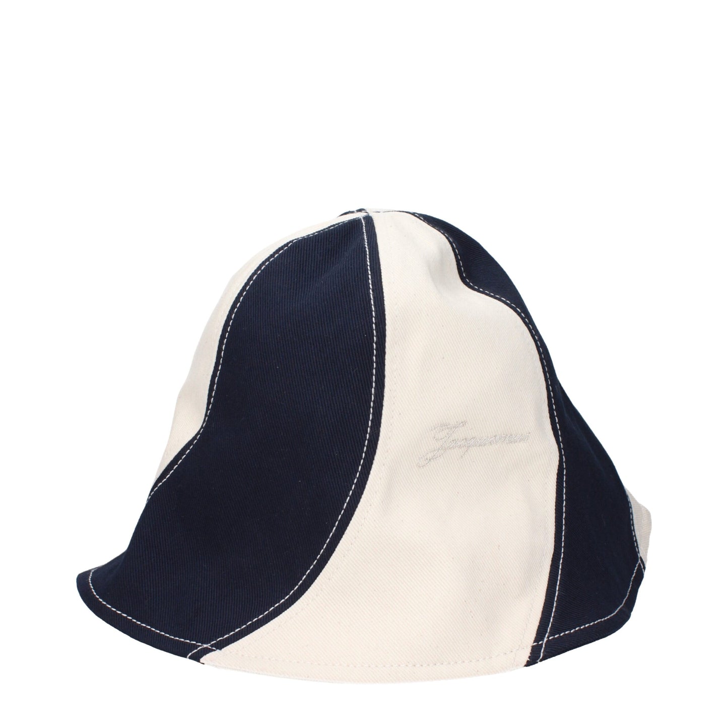 Blue Cotton Bucket Hat