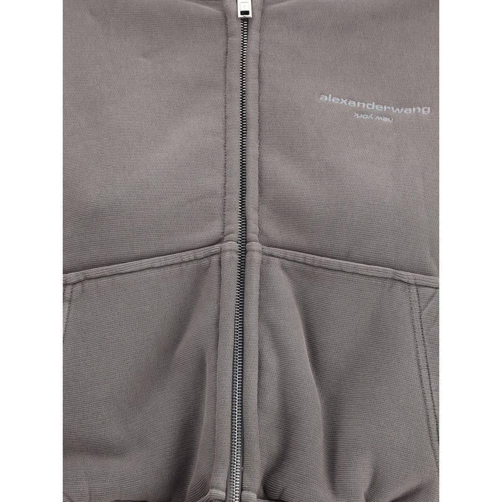 Cropped zip-up Hoodie