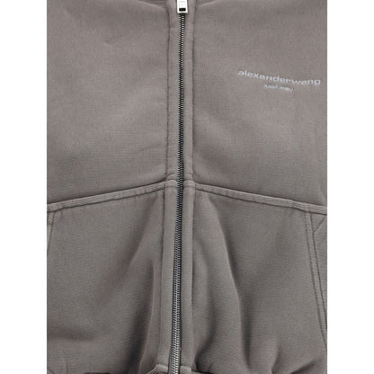 Cropped zip-up Hoodie