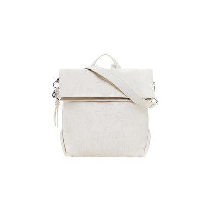 White Polyethylene Backpack
