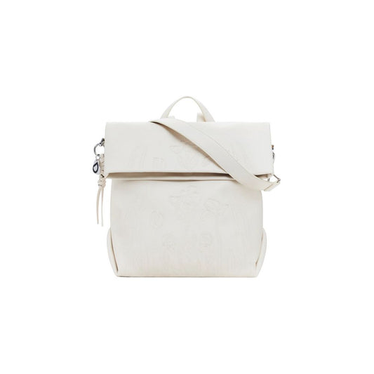 White Polyethylene Backpack
