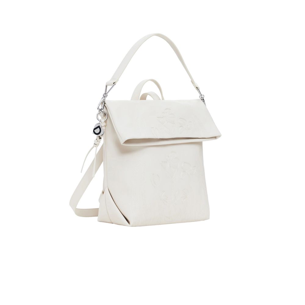 White Polyethylene Backpack