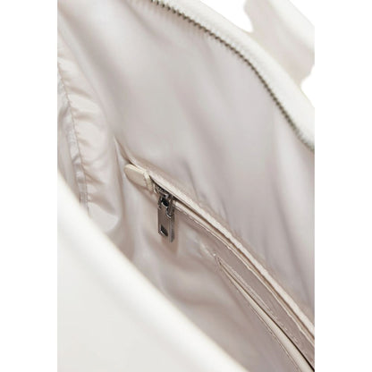 White Polyethylene Backpack