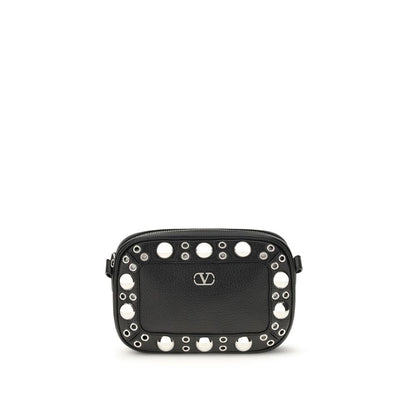 Black Leather Shoulder Bag