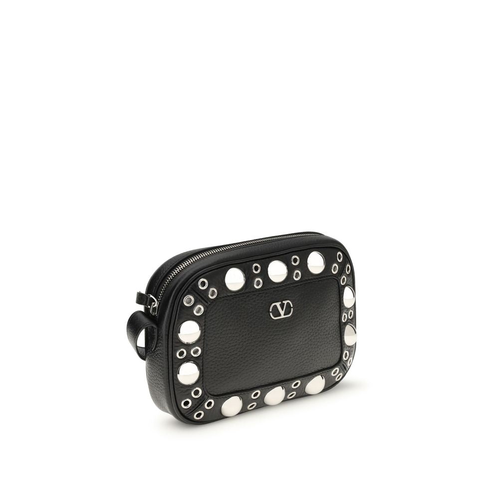 Black Leather Shoulder Bag