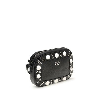 Black Leather Shoulder Bag