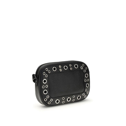 Black Leather Shoulder Bag