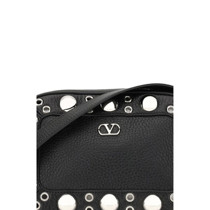 Black Leather Shoulder Bag
