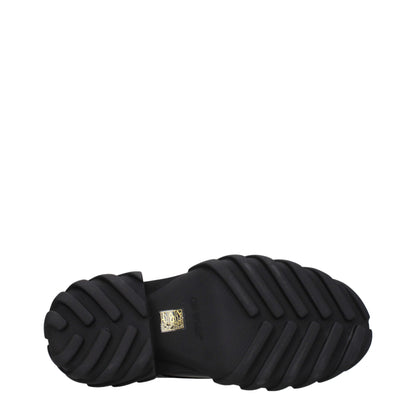 Black Leather Oxfords And Derbies