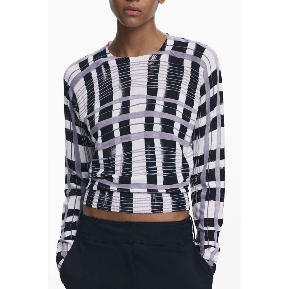 White Viscose Sweater