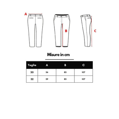 Blue Cotton Skinny Jeans