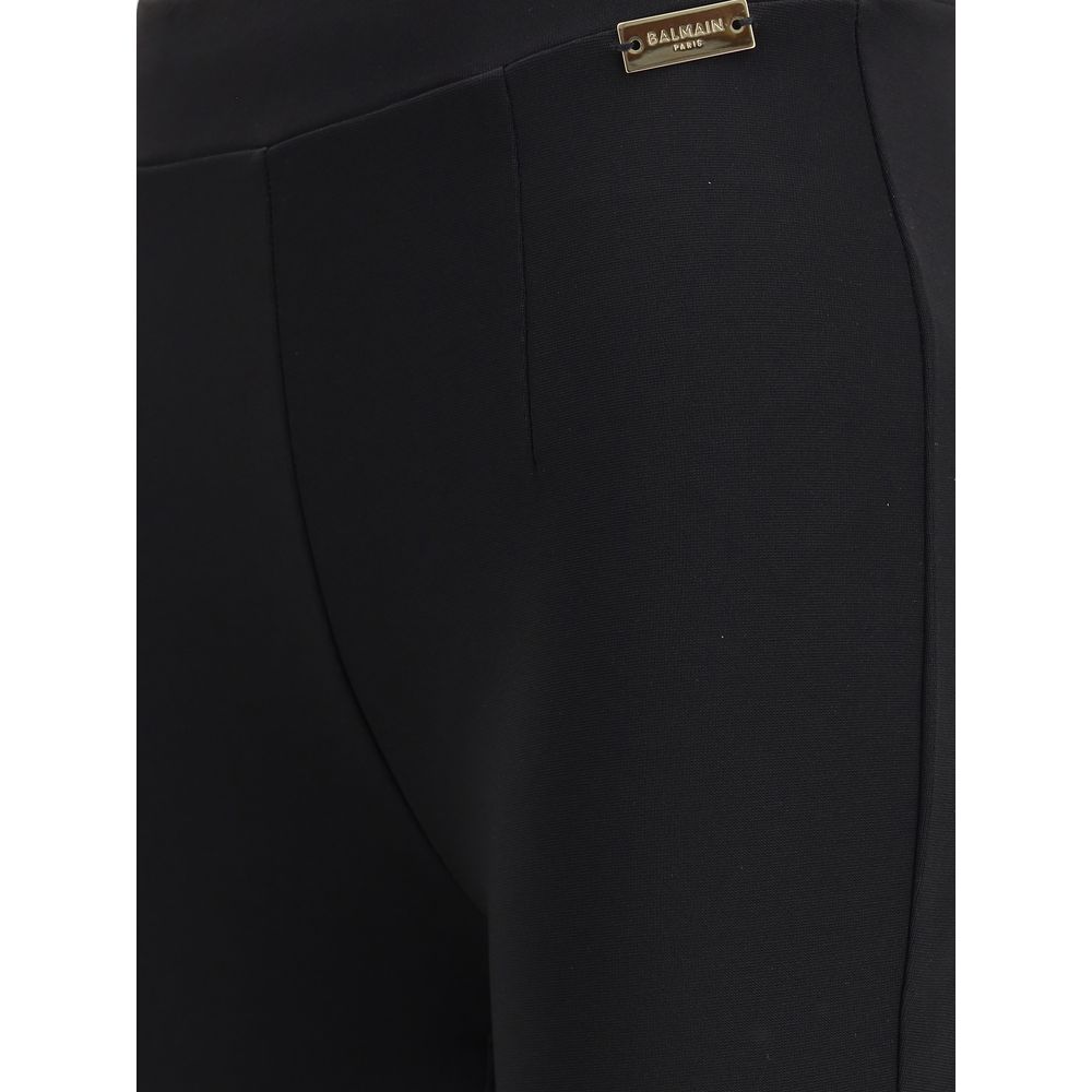 Jersey stirrup leggings