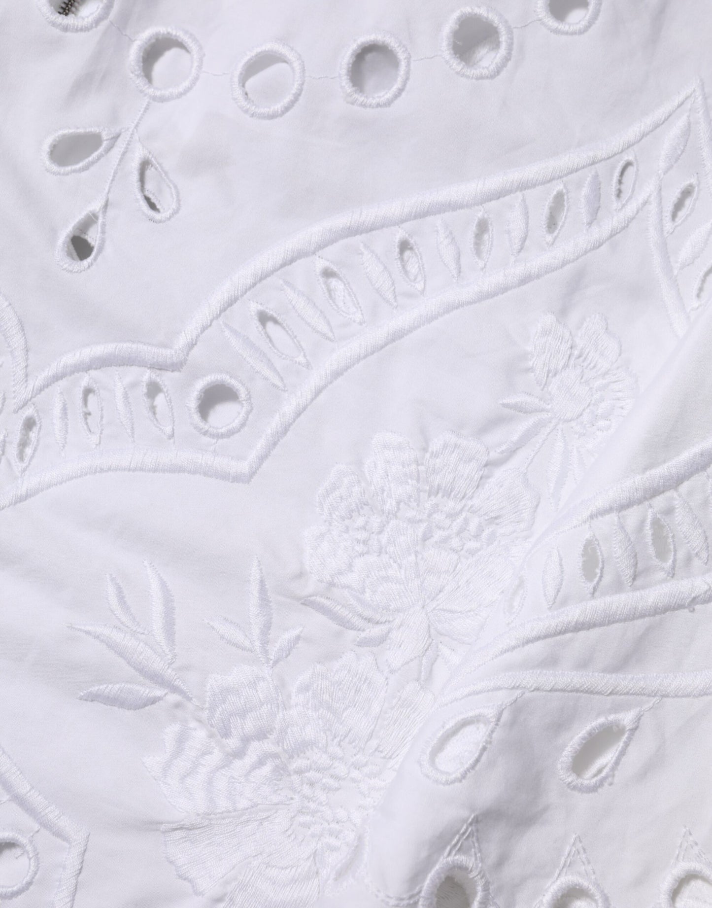 White Cut Out A-line Sheath Mini Dress