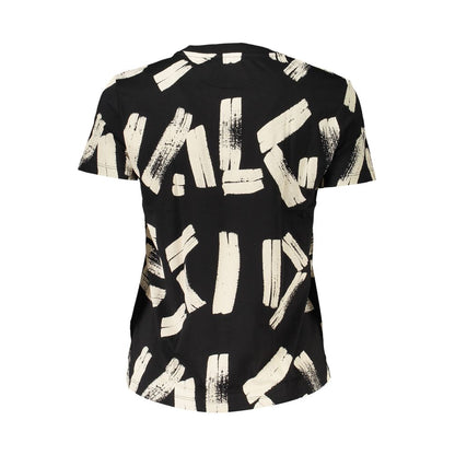 Black Cotton T-Shirt