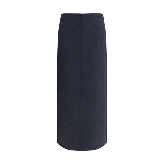 Virgin wool midi Skirt