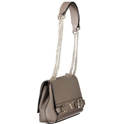 Brown Polyethylene Handbag
